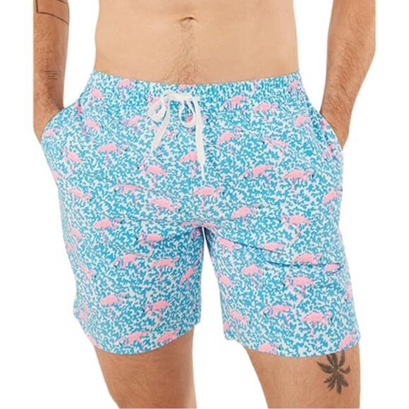 Chubbies / Domingos are Flamingos 5.5” Trunks M - Picture 1 of 5